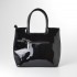 Женская сумка 8520-2 черная лак