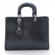 Брелок на сумку Dior серебро