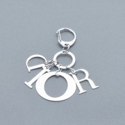 Брелок на сумку Dior серебро