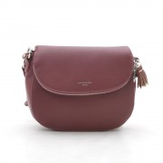 Клатч женский David Jones 5824-1 d. красный бордовый