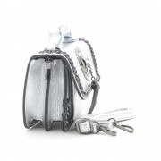 Клатч женский 6706 серебро