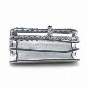 Клатч женский 6706 серебро