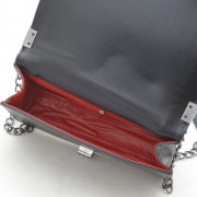 Клатч женский 8803 тёмное серебро