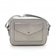 Клатч женский 11854 серебро серый