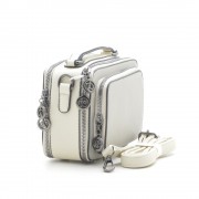 Клатч женский HX137 бежевый серый