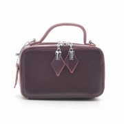 Клатч женский 92203 красный коричневый