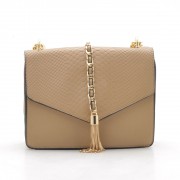 Клатч женский H6555 бежевый коричневый