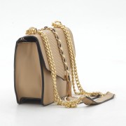 Клатч женский H6555 бежевый коричневый