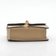 Клатч женский H6555 бежевый коричневый