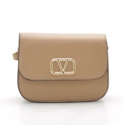 Клатч женский H6627 бежевый коричневый