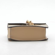 Клатч женский H6515 бежевый коричневый