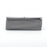 Клатч женский 8803-ромб тёмное серебро