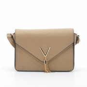 Клатч женский H6062 бежевый коричневый