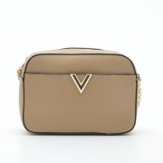 Клатч женский H6027 бежевый коричневый