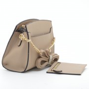 Клатч женский H3962 бежевый коричневый