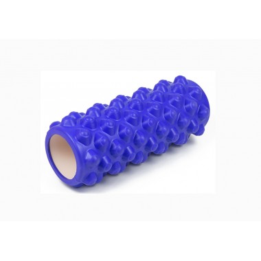 Массажный ролик EasyFit Grid Roller Extreme 33 см Синий