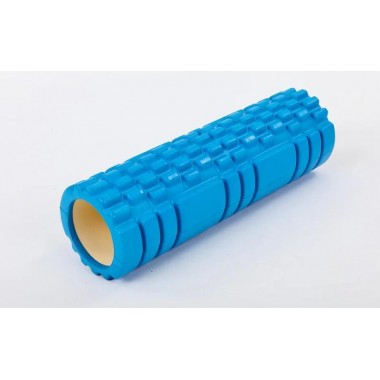 Масажний ролик EasyFit Grid Roller 45 см v.2.1 Синій