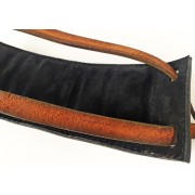 Манжета EasyFit F8 коричнева для тяги на тренажері (шкіра)