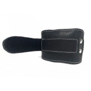 Манжета EasyFit F9 чорна для тяги на тренажері (шкіра)