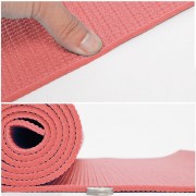 Килимок для йоги та фітнесу EasyFit ПВХ (PVC) Червоний