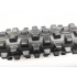 Массажный ролик EasyFit Grid Roller PRO 33 см Черный