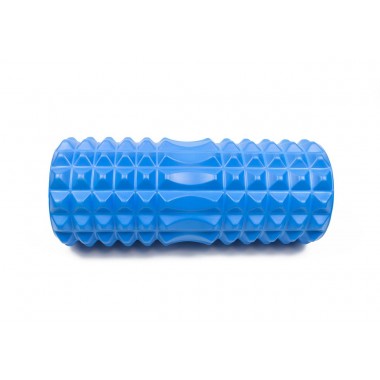 Масажний ролик EasyFit Grid Roller 33 см v.1.2 Синій