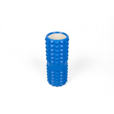 Масажний ролик EasyFit Grid Roller 33 см v.1.2 Синій