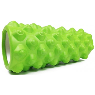 Масажний ролик EasyFit Grid Roller Extreme 33 см Салатовий