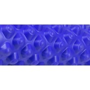 Масажний ролик EasyFit Grid Roller Extreme 33 см Синій