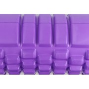 Массажный ролик EasyFit Grid Roller 45 см v.2.1 Фиолетовый