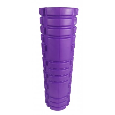 Масажний ролик EasyFit Grid Roller 45 см v.2.1 Фіолетовий