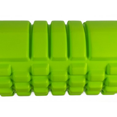 Масажний ролик EasyFit Grid Roller 45 см v.2.1 Салатовий