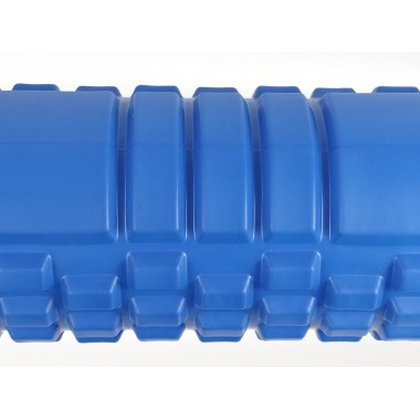 Масажний ролик EasyFit Grid Roller 45 см v.2.1 Синій