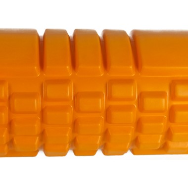 Масажний ролик EasyFit Grid Roller 45 см v.2.1 Помаранчевий