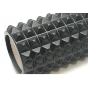 Массажный ролик EasyFit Grid Roller 45 см v.2.2 Черный