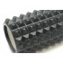 Масажний ролик EasyFit Grid Roller 45 см v.2.2 Чорний