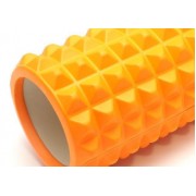 Массажный ролик EasyFit Grid Roller 45 см v.2.2 Оранжевый