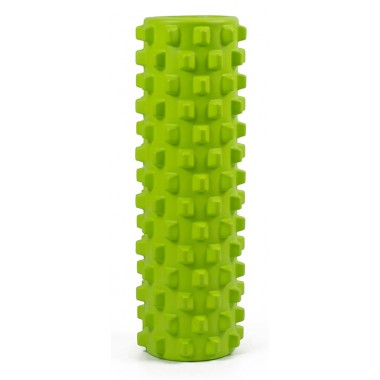 Масажний ролик EasyFit Grid Roller PRO 45 см Салатовий