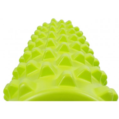 Масажний ролик EasyFit Grid Roller PRO 45 см Салатовий