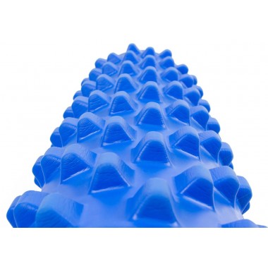 Масажний ролик EasyFit Grid Roller PRO 45 см Синій