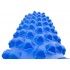 Масажний ролик EasyFit Grid Roller PRO 45 см Синій