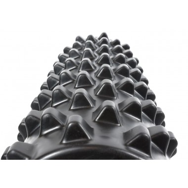 Массажный ролик EasyFit Grid Roller PRO 45 см Черный