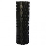 Массажный роллер EasyFit Grid Roller Mini 30 см черный