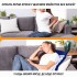 Массажный коврик Easyfit с подушкой (аппликатор Кузнецова) Синий с белым