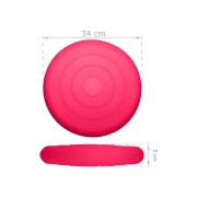 Балансировочная массажная подушка гладкая EasyFit Balance Cushion Розовый