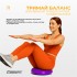 Балансувальна масажна подушка EasyFit фіолетова