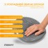 Балансувальна масажна подушка EasyFit Сірий