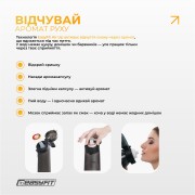 Спортивная бутылка для воды со вкусами EasyFit Air Up (7 ароматизированных капсул в комплекте), 650 мл