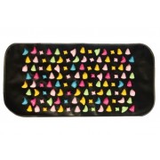 Ортопедический массажный коврик EasyFit 70 см с камешками