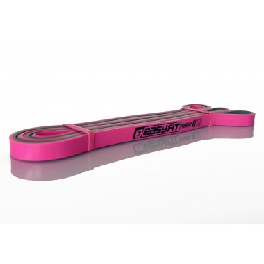 Двухслойная резинка для подтягиваний EasyFit Premium 7-15 кг